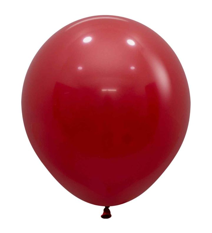 18" Sempertex Imperial Red 016 Latex Balloons 25ct