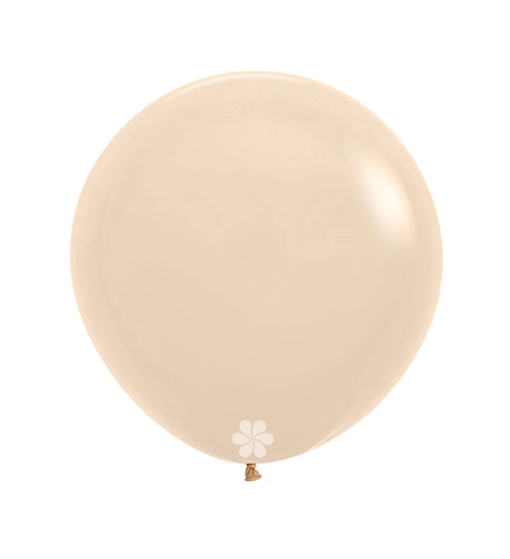  24" Sempertex Pastel Matte Nude 661 Fashion Latex Balloons 3ct
