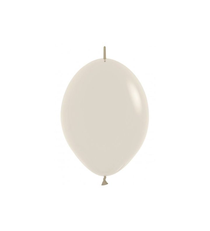 12" Sempertex Link Pastel Dusk Cream 107 Latex Balloons 50ct