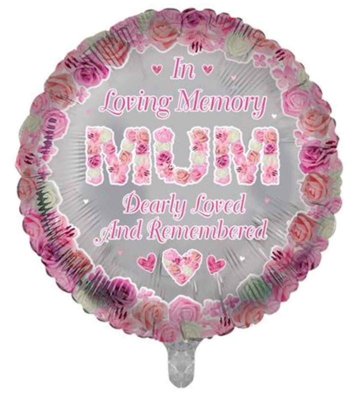 In Loving Memory - Mum 18" Round
