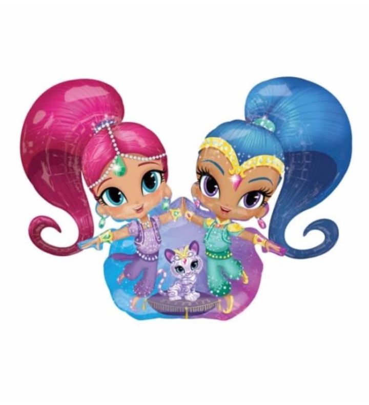 Shimmer and Shine AirWalker Foil Balloon