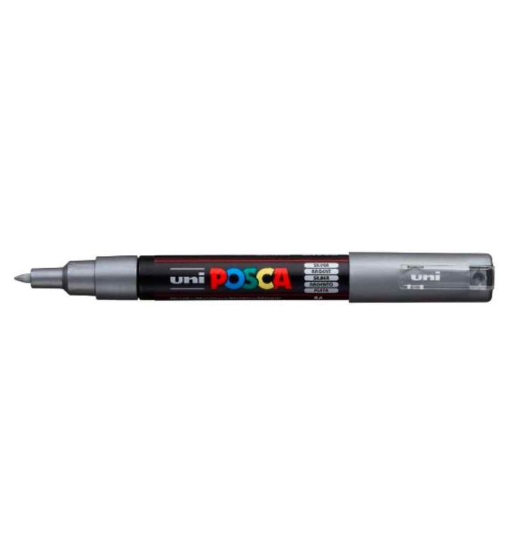 Silver POSCA Extra Fine Bullet Tip