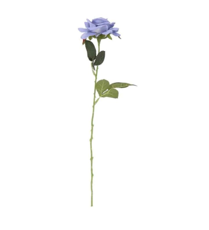 Single Stem Blue Rose