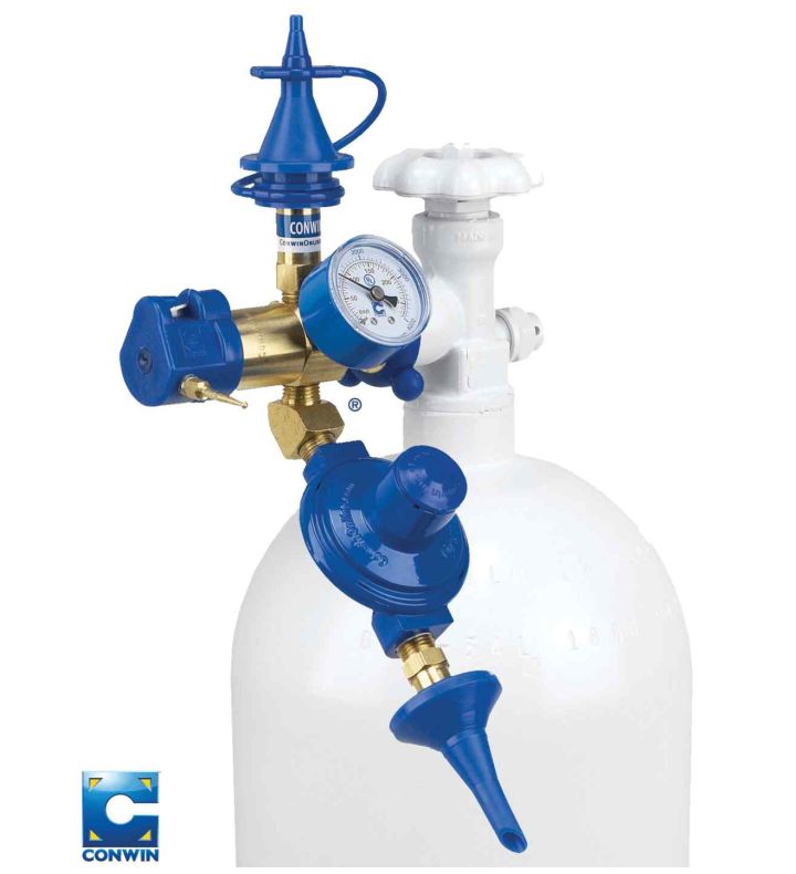 Precision Plus Inflator Soft Touch Push Valve UK (Each)