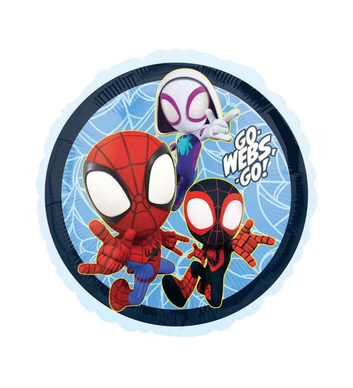 18" Spidey And His Amazing Friends Foil Balloon