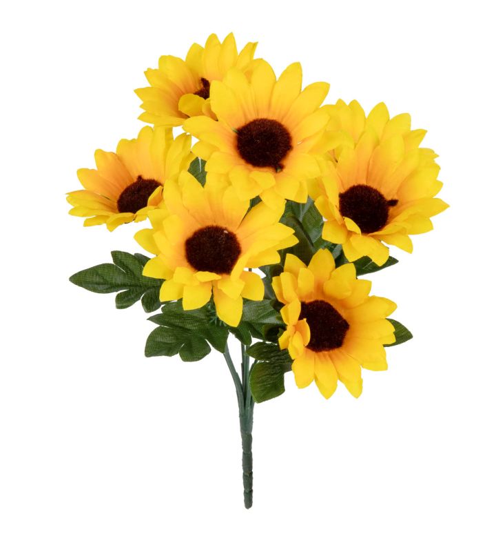 Sunflower Bush Small 7 Heads