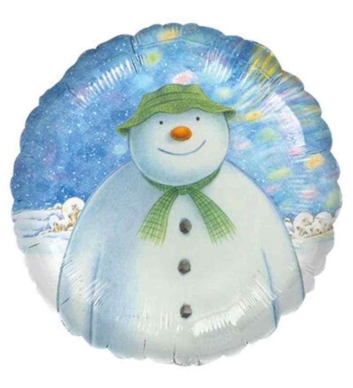 17" Anagram The Snowman Foil Balloon