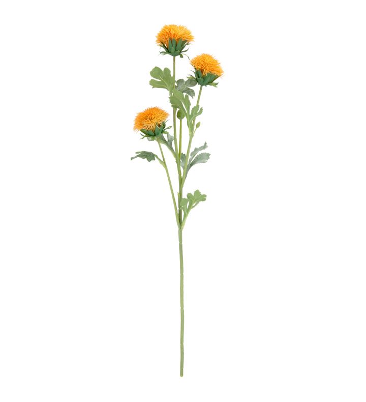Thistle Spary Orange x3 68cm