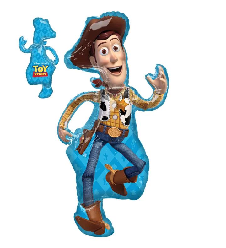 Toy Story 4 Woody SuperShape Foil Balloon