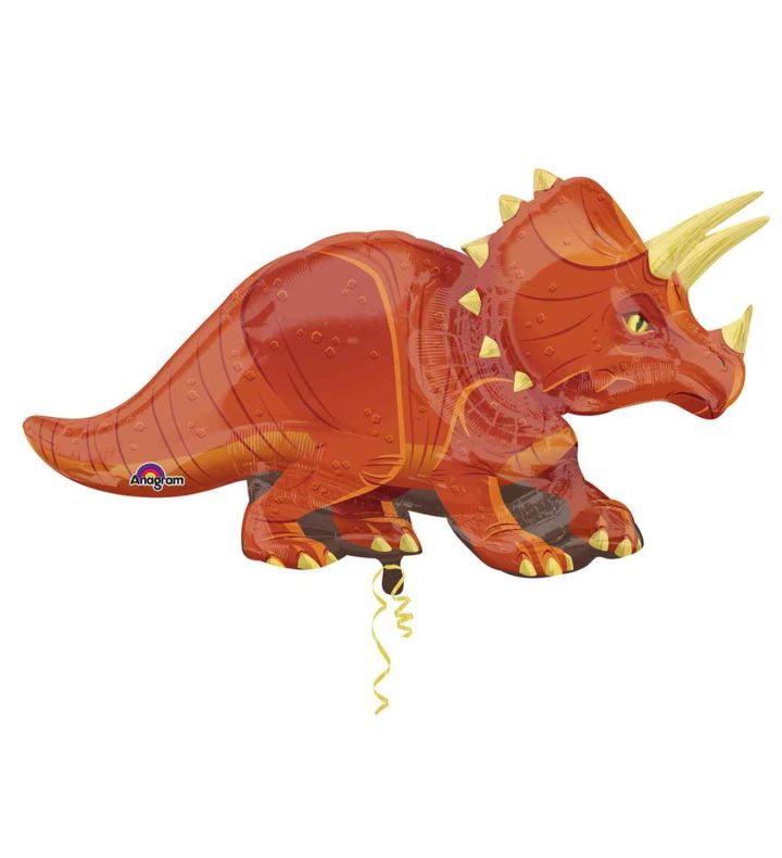 Triceratops Supershape Foil Balloon