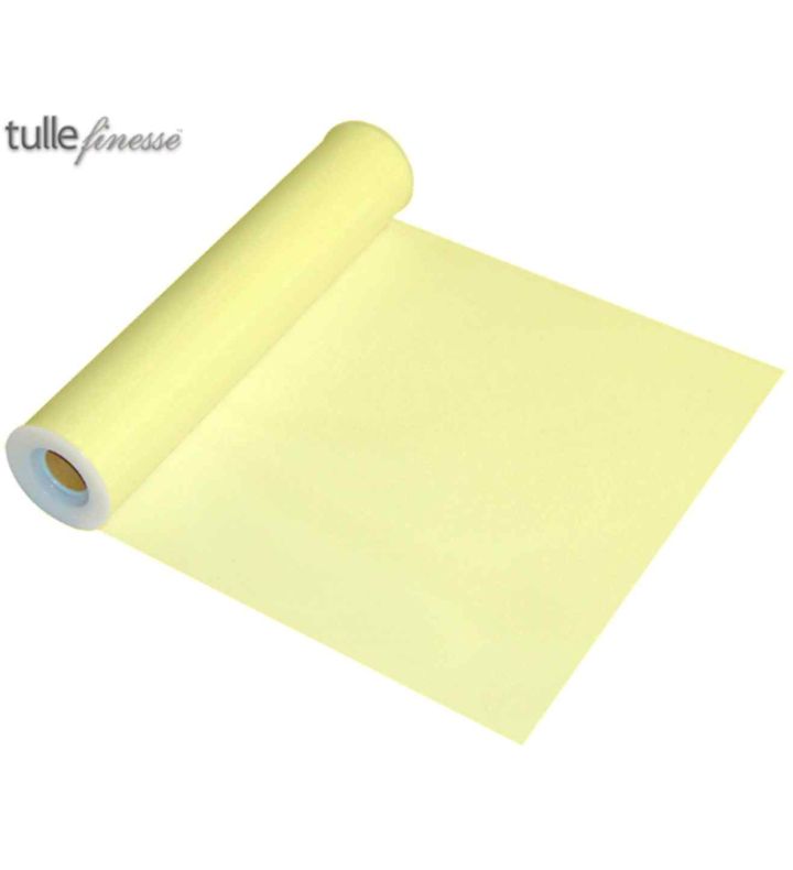Tulle Finesse Yellow 12" x 25yds