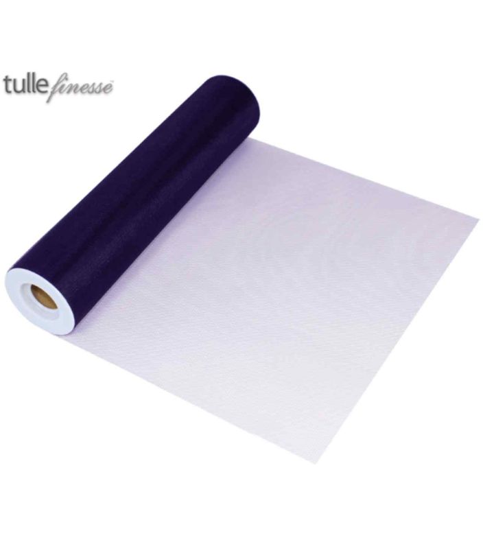 Tulle Finesse Navy 12" x 25yds