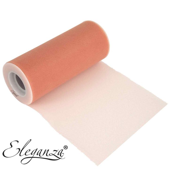 Tulle 6" x 25y Rose Gold