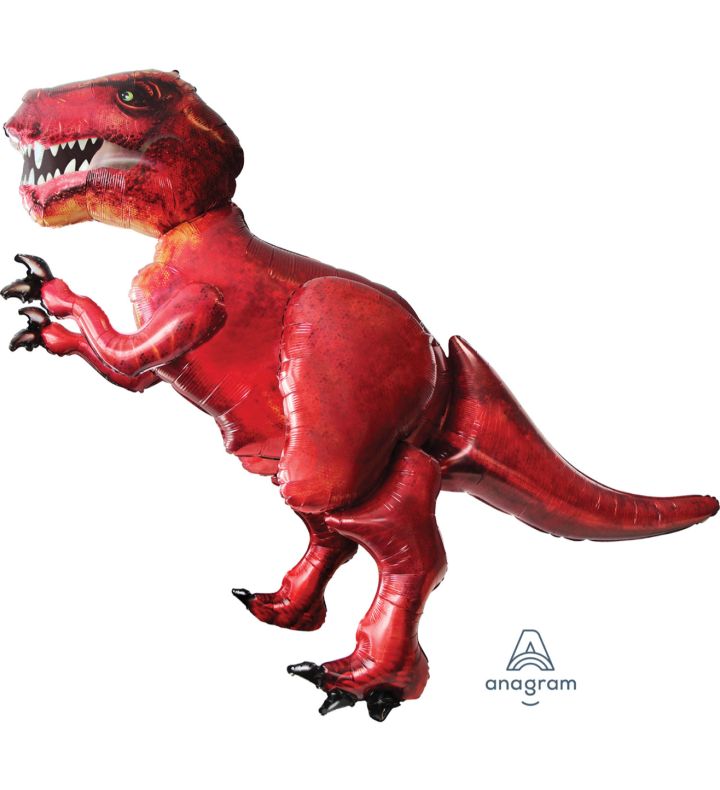 Tyrannosaurus Rex AirWalker Foil Balloon