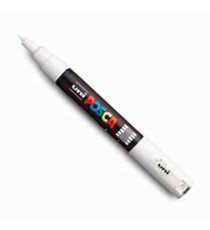 White POSCA Extra Fine Bullet Tip
