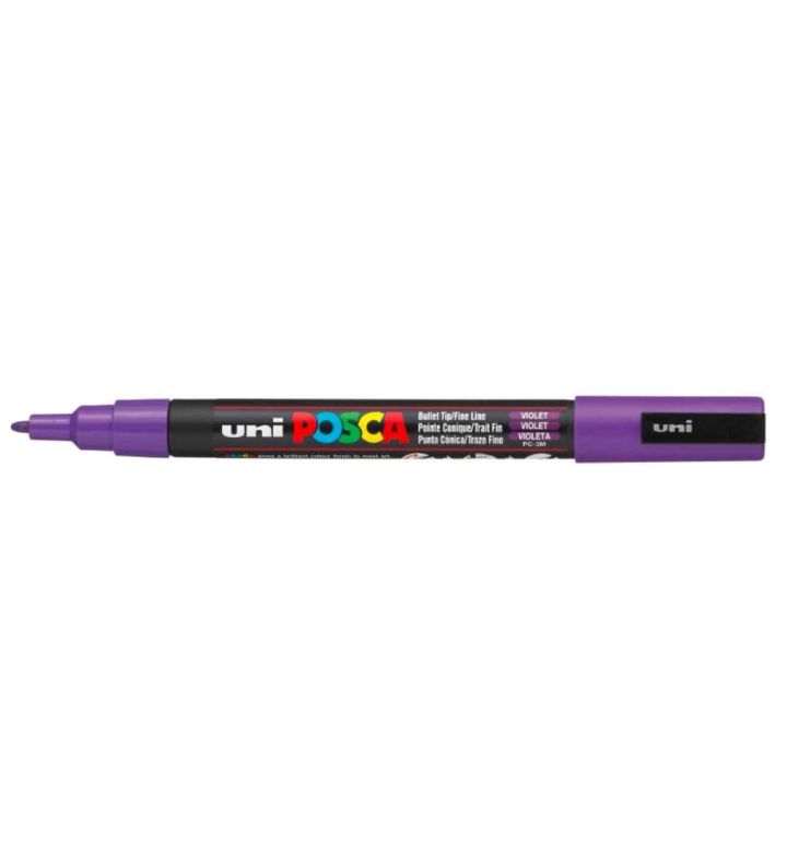 Violet POSCA Fine Bullet Tip