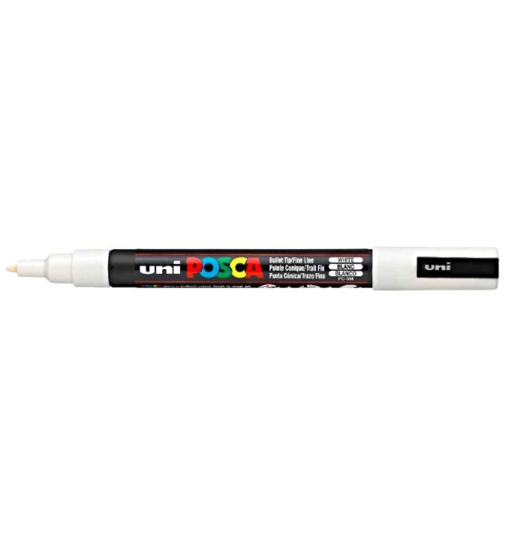 White POSCA Fine Bullet Tip
