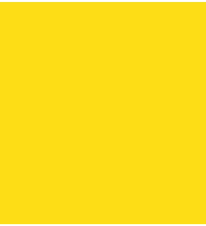 De Tape Bright Yellow Vinyl Roll 305mm x 5m