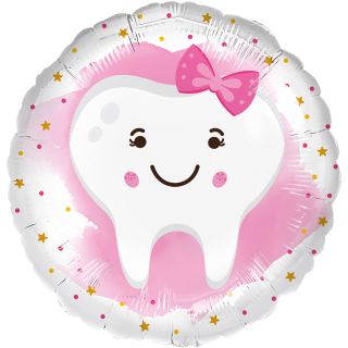 18" Mrs Tooth Foil Balloon