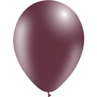 11" Decotex Fashion Solid Burgundy 17 Latex Balloons 50ct
