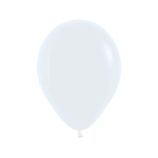 12" Sempertex Fashion Solid White 005 Latex Balloons 50ct