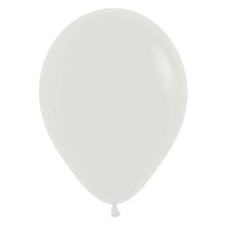 12" Sempertex Almond White 006 Latex Balloons 50ct