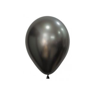 12" Sempertex Silk Midnight Grey 880 Latex Balloons 50ct
