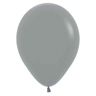 12" Sempertex Urban Grey 082 Latex Balloons 50ct
