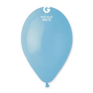 13" Gemar Baby Blue 072 Latex Balloons 50ct