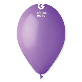 13" Gemar Lavender 049 Latex Balloons 50ct