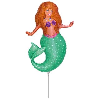 14inch-mini-flexmetal-mint-mermaid-foil-balloon