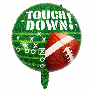Touch Down Football Foil Balloon