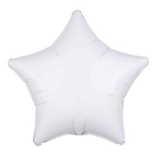 17inch-amscan-metallic-white-star-foil-balloon-unpackaged