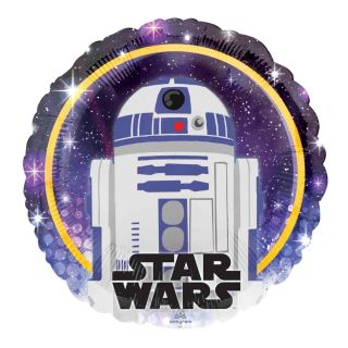 17" Anagram Star Wars Galaxy R2-D2 Foil Balloon