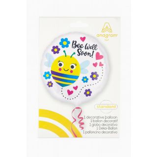 18" Bee Well Soon Foil Balloon
