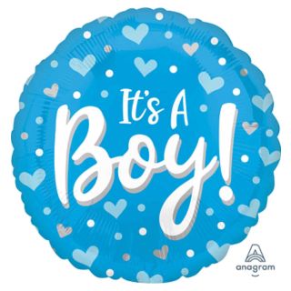 18-it-s-a-boy-hearts---dots-round-anagram-foil-balloon