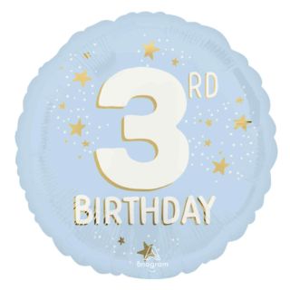 18inch-3rd-birthday-blue-foil-balloon