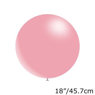 18" Decotex Light Pink 21 Latex Balloons 10ct