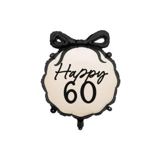 18inch-happy-60-black-bow-foil-balloon-party-deco