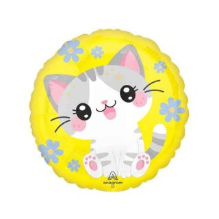 18" Kitty Anagram Foil Balloon