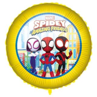 18" Spidey and his Amazing Friends Marvel Foil Balloon