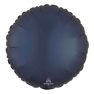 18inch-true-navy-satin-round-foil-balloon