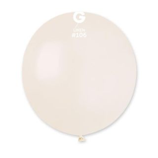 19" Gemar Linen 106 Latex Balloons 25ct