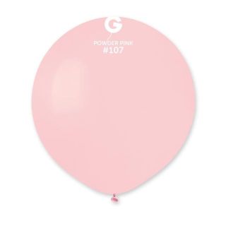 19" Gemar Powder Pink 107 Latex Balloons 25ct