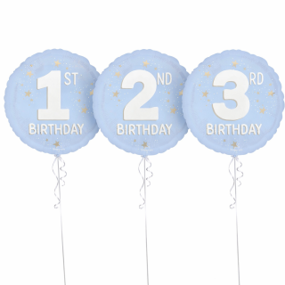 18" Little Mr Birthday Anagram Foil Balloon Ages 1-3
