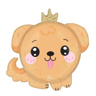 21inch-kawaii-crown-puppy-roly-polies-foil-balloon
