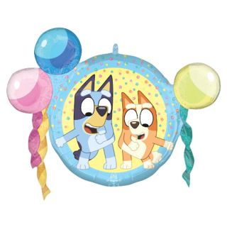 24" Bluey Roly Polies Foil Balloons