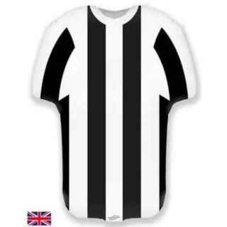 24-oaktree-football-shirt-black-and-white-stripe-foil-balloon