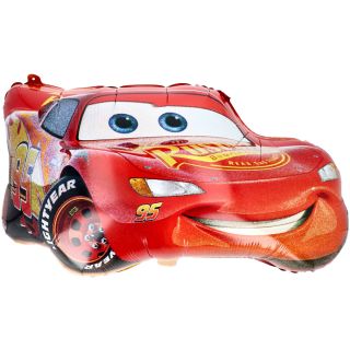 24" Lightning Mcqueen Disney Cars Supersahpe Foil Balloon