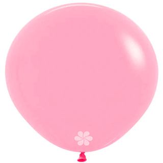 24" Sempertex Fashion Candy Pink 008 Latex Balloons 3ct